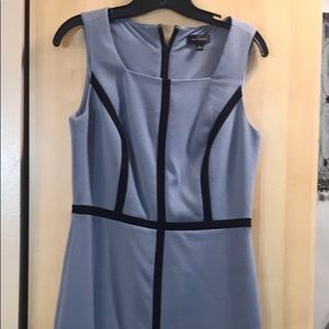 Blue geometrical dress